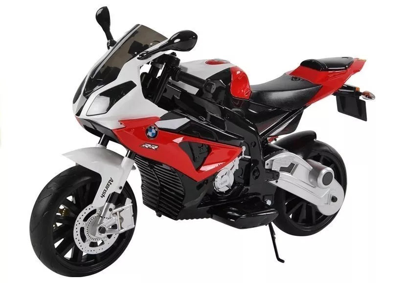 Elektrinis Vaikiškas Motociklas BMW S1000RR – Raudonas