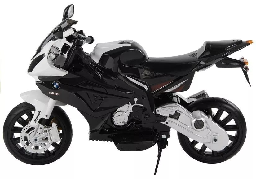 BMW S1000RR Silver – elektrinis vaikiškas motociklas