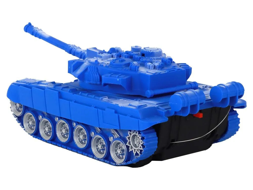 Nuotolinis tankas mėlynas 1:18