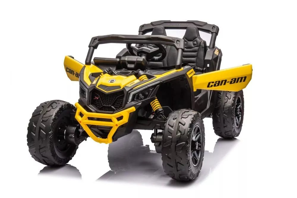 Akumuliatorinis Buggy Can-am DK-CA003 geltonos spalvos