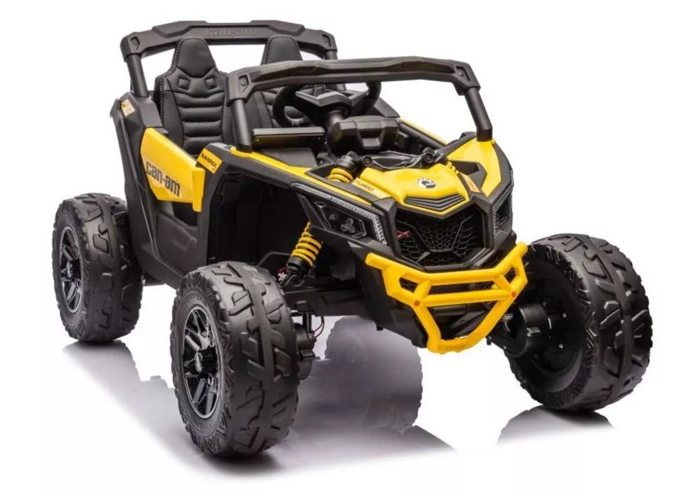 Akumuliatorinis Buggy Can-am DK-CA003 geltonos spalvos