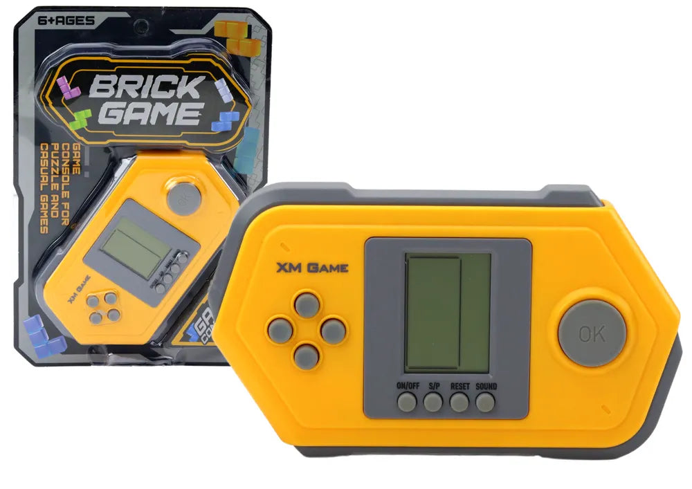 Elektroninis tetris brick žaidimas pilkas