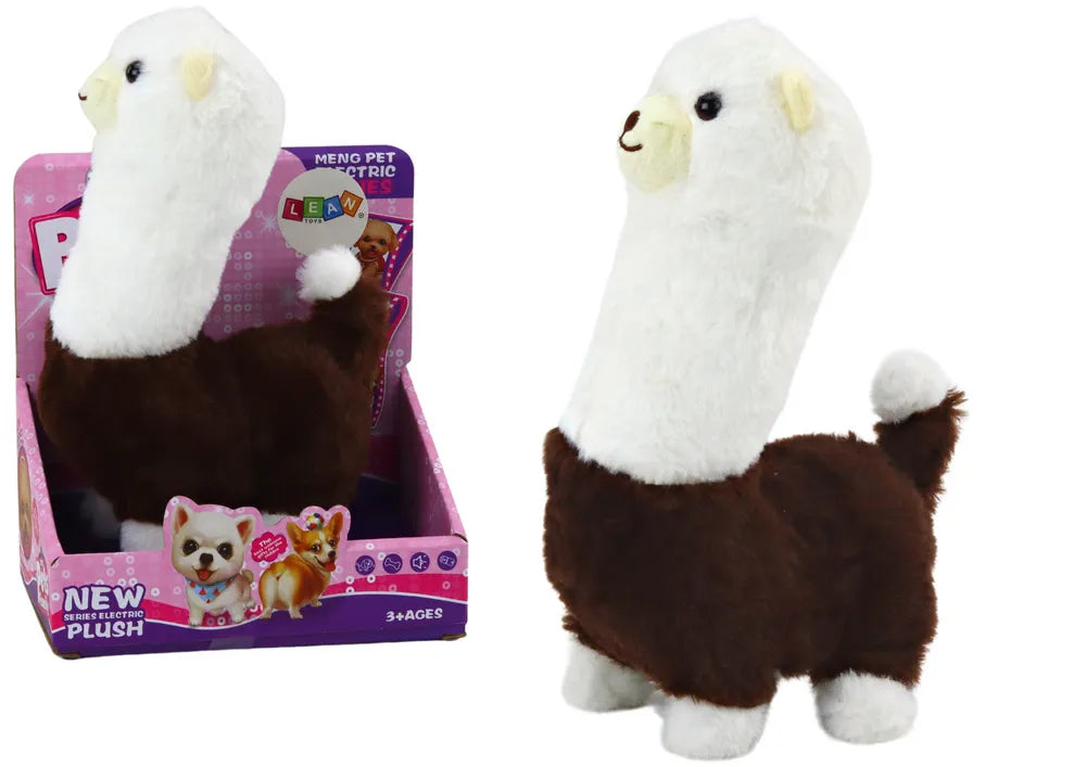 Interaktyvi bėganti lama žaislas 23cm