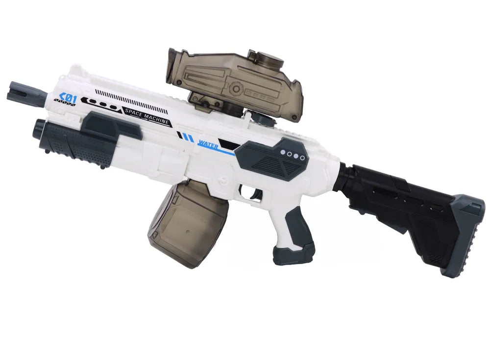 Baltas automatinis vandens šautuvas M416