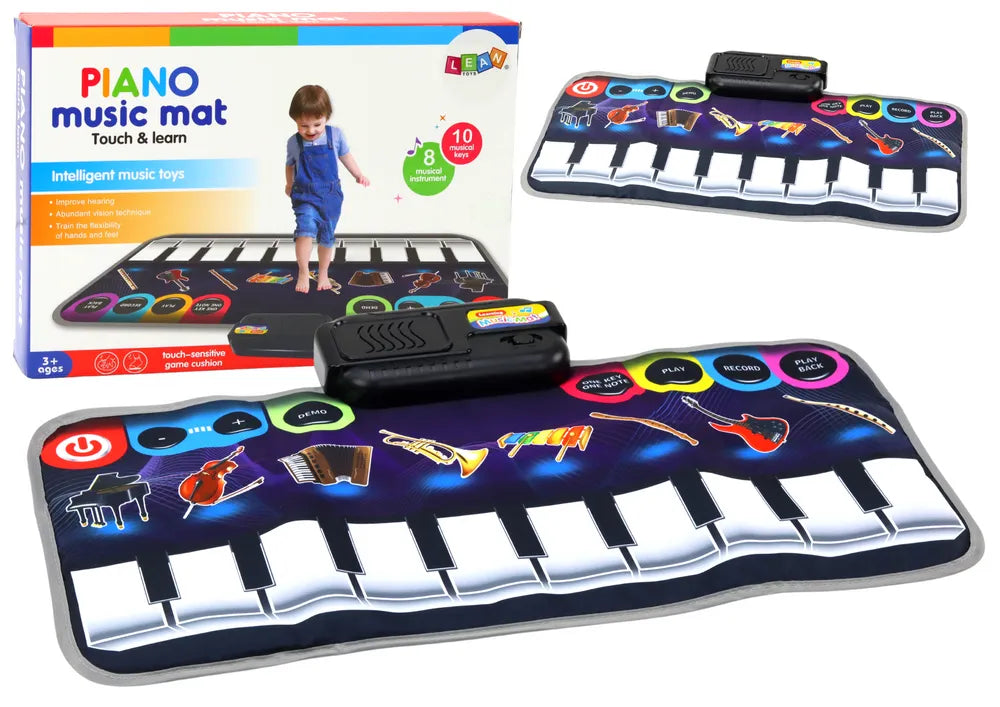 Edukacinis muzikinis kilimėlis pianinas