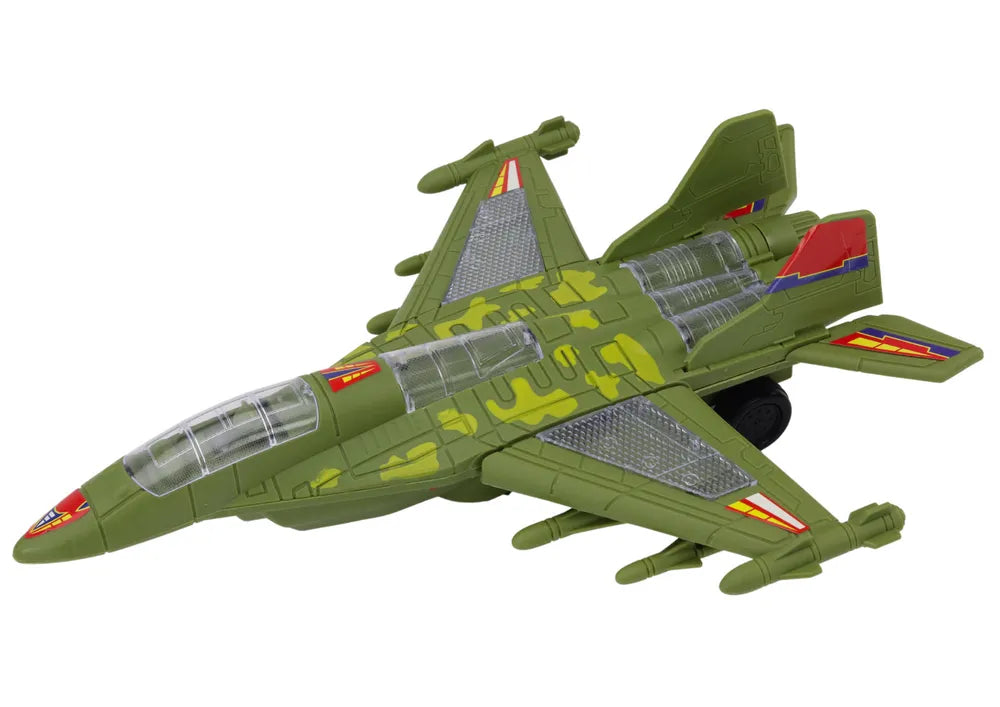 Karinis naikintuvas F35 žalias šviesos