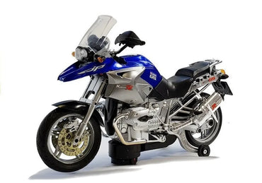 1:8 mėlynas motociklas su šviesomis ir muzika