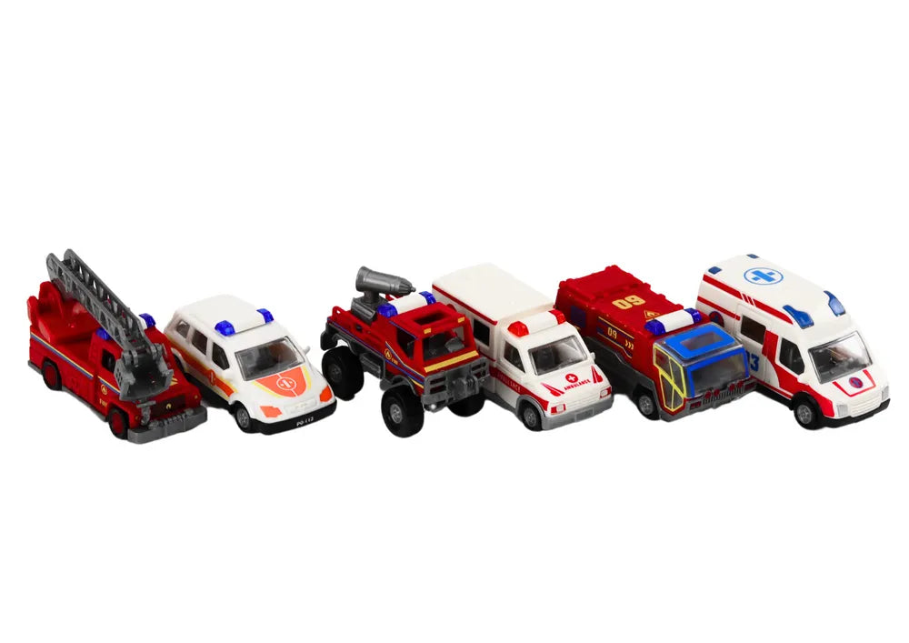 Gelbėjimo bazė su automobiliais 6 vnt