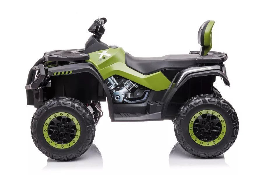 Elektrinis vaikiškas keturratis S615 Moro Green, 24 V