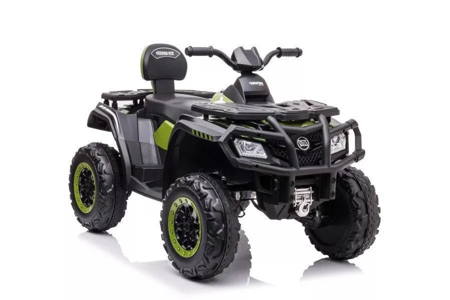 Elektrinis vaikiškas keturratis S615 Moro Green, 24 V