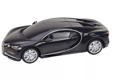 Bugatti Veyron Chiron 1:24 – juodas nuotolinio valdymo automobilis