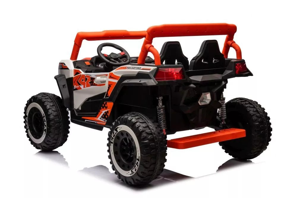 Akumuliatorinis bagis NEL-913 oranžinės spalvos 4×4 24V
