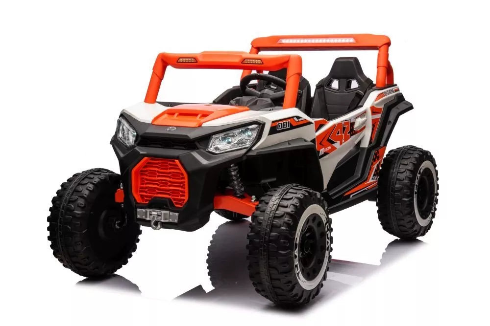 Akumuliatorinis bagis NEL-913 oranžinės spalvos 4×4 24V