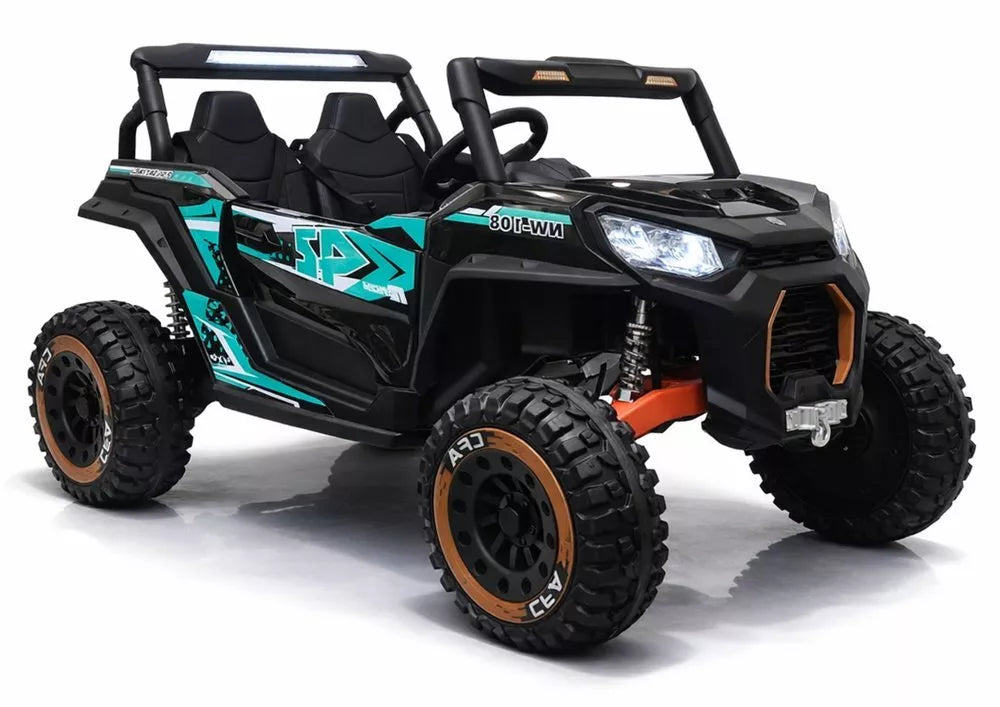 Akumuliatorinis bagis NEL-913 juodos spalvos 4×4 24V
