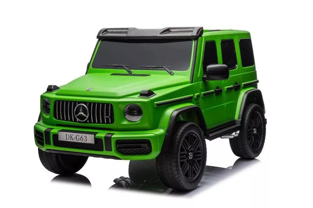 Elektrinis akumuliatorinis automobilis Mercedes G63 XXL Žalias 4×4