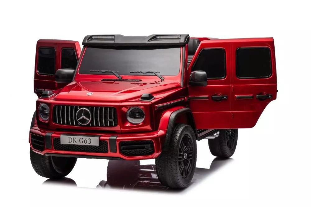 Elektrinis vaikiškas automobilis DK‑G63 – 4×200W, 24V, raudonas