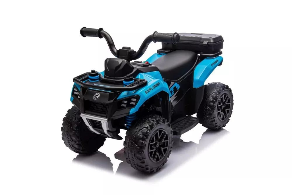 GTS1155 vaikiškas elektrinis keturratis 6V – mėlynas