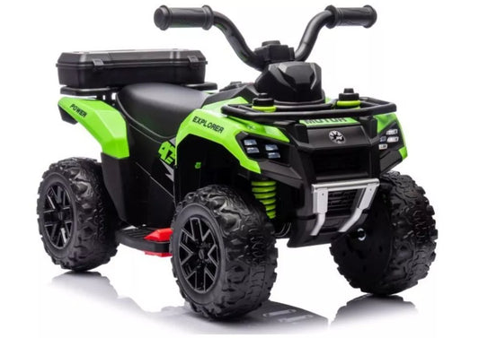 GTS1155 vaikiškas elektrinis keturratis 6V – žalia