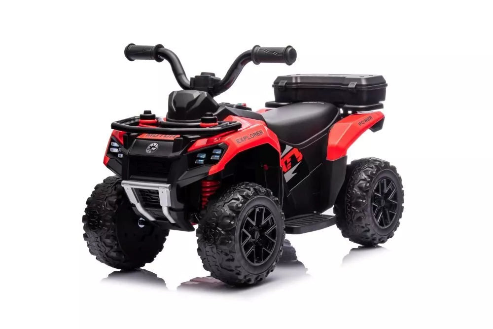 GTS1155 vaikiškas elektrinis keturratis 6V – raudonas