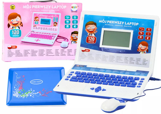 Interaktyvus edukacinis laptopas vaikams – 60 funkcijų