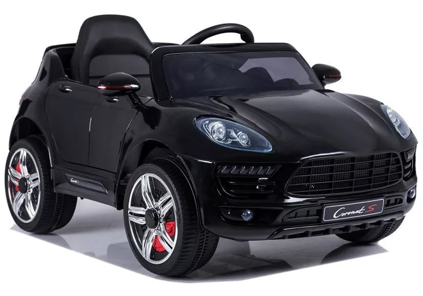 Coronet S Juodas – elektrinis vaikiškas automobilis