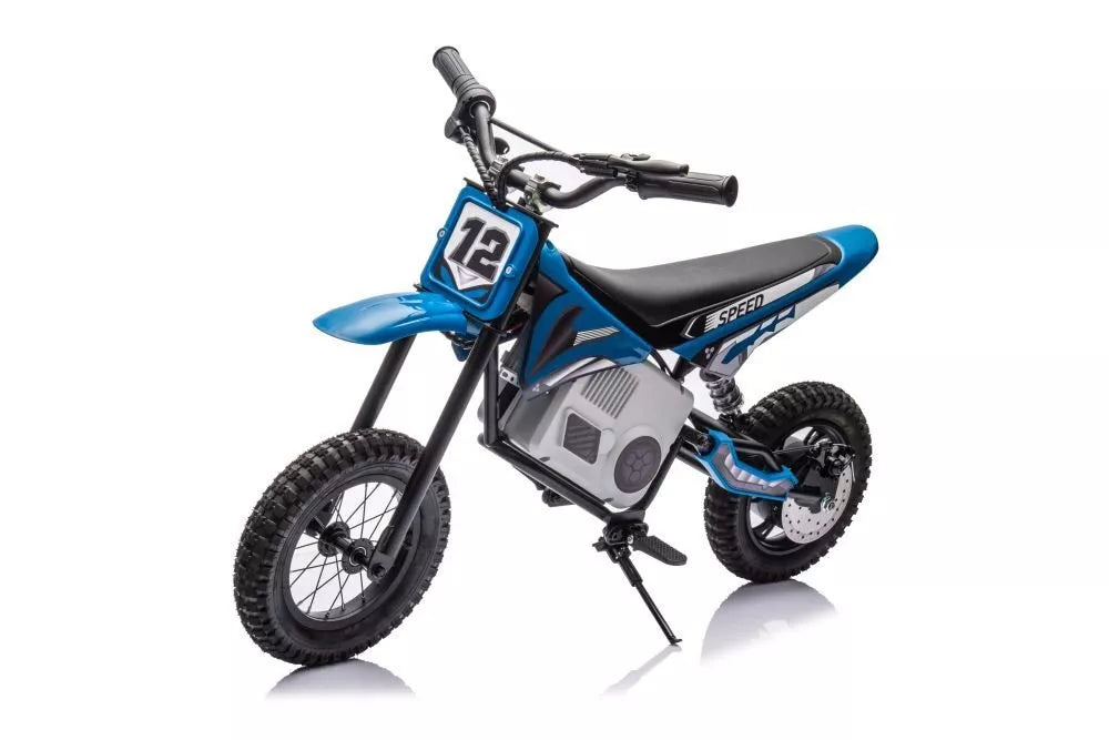 Akumuliatorinis kroso motociklas A9901 mėlynos spalvos