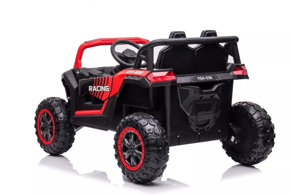 Akumuliatorinis automobilis YSA036 raudonos spalvos