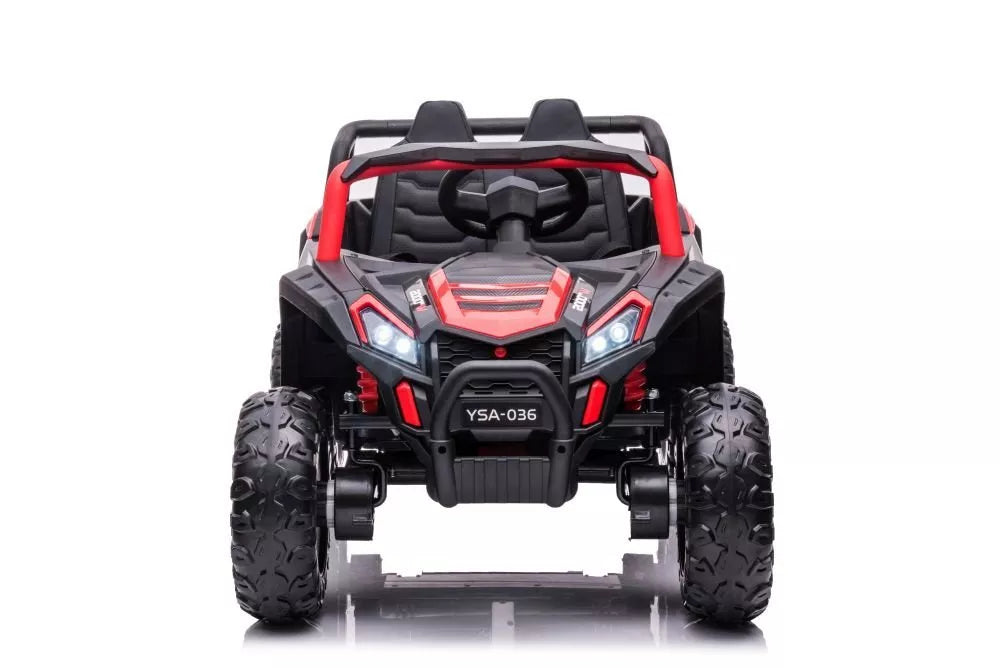 Akumuliatorinis automobilis YSA036 raudonos spalvos