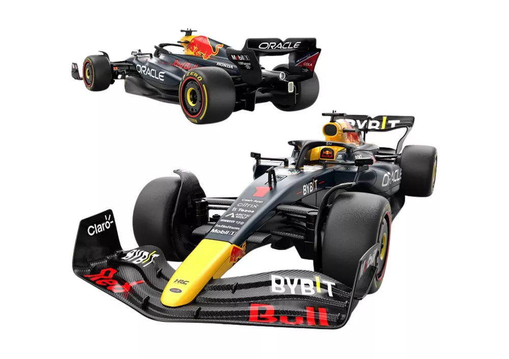 Rastar 1:16 RC bolidas iš konstravimo kaladėlių – Red Bull F1, tamsiai mėlynas