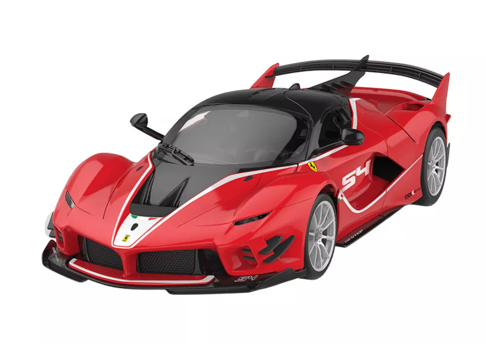 RASTAR 1:18 Ferrari FXXK EVO – 88 dalių konstruktorius su nuotolinio valdymo funkcija