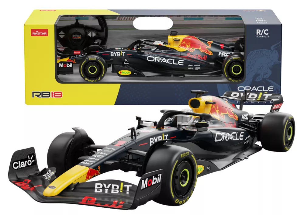 RASTAR 1:12 Red Bull RB18 F1 – nuotolinio valdymo lenktyninis bolidas