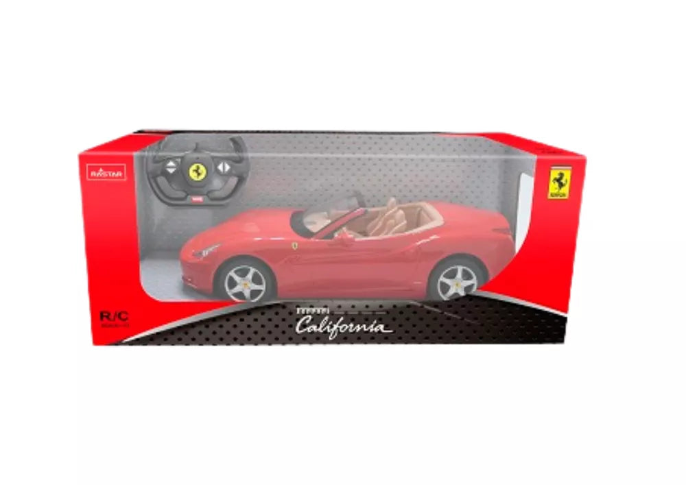 Ferrari California 1:24 RC raudonas sportinis automobilis