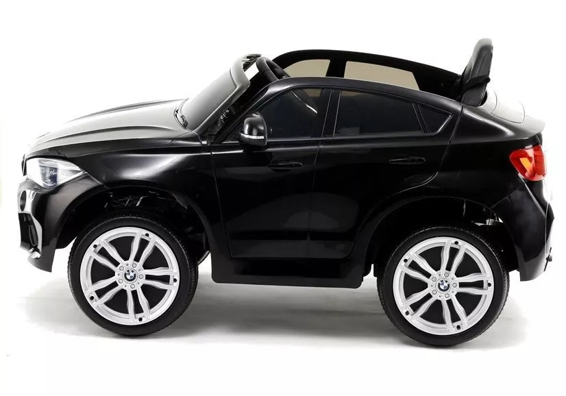 BMW X6 Juodas – vaikiškas elektrinis automobilis