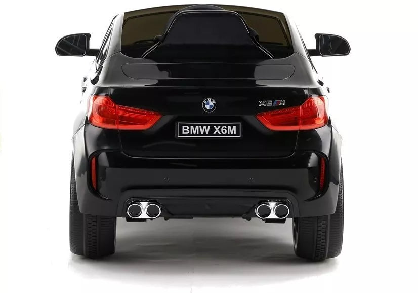 BMW X6 Juodas – vaikiškas elektrinis automobilis