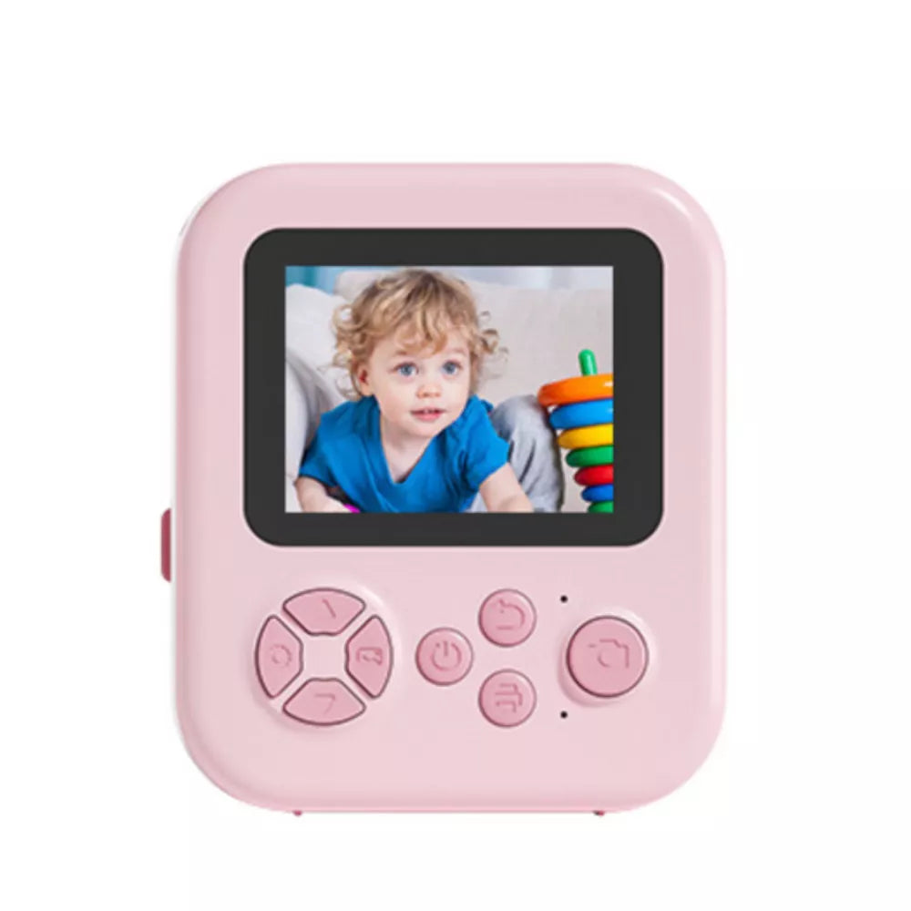 Momentinis fotoaparatas su terminiu spausdintuvu „Unicorn Pink“