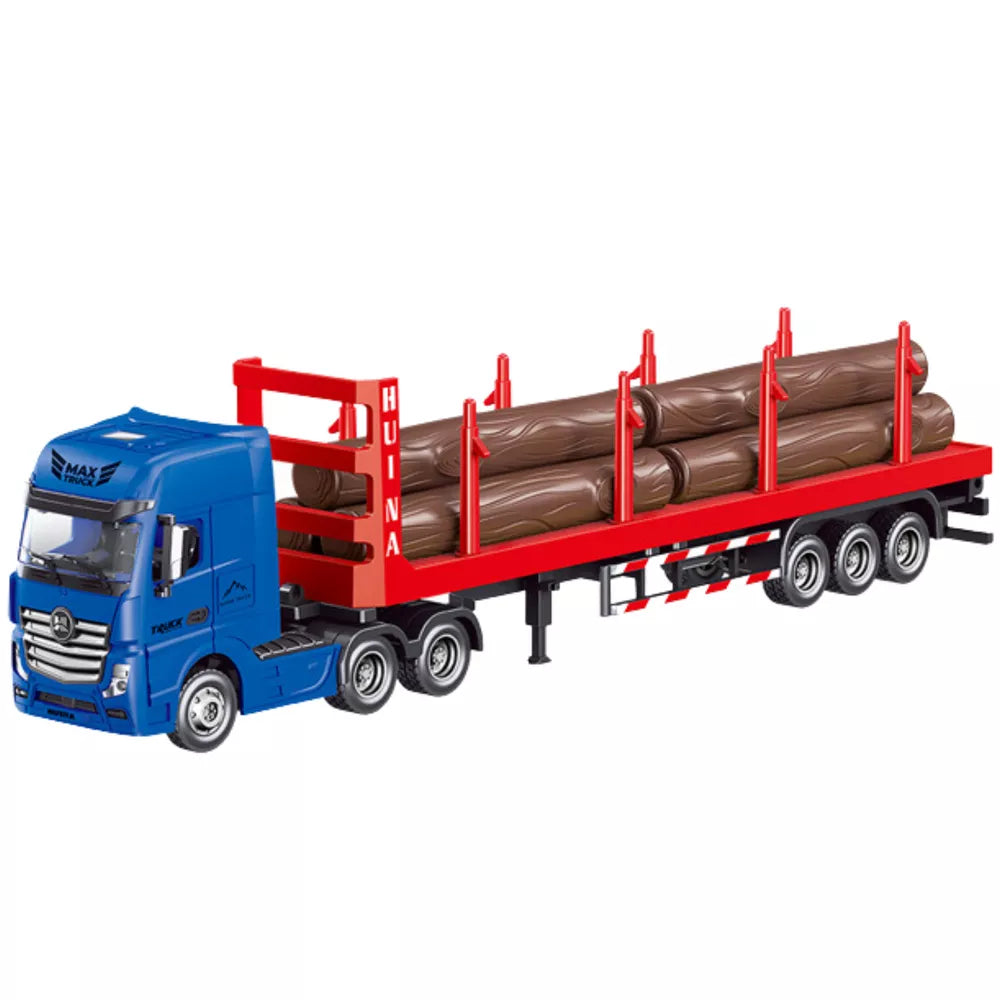 HUINA 1:50 medienos transporto sunkvežimis