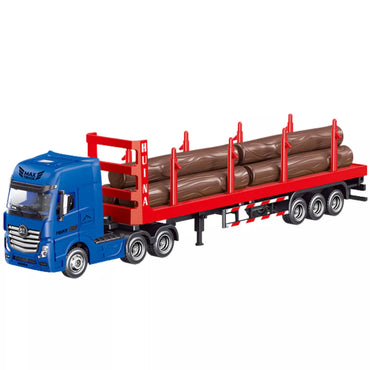 HUINA 1:50 medienos transporto sunkvežimis
