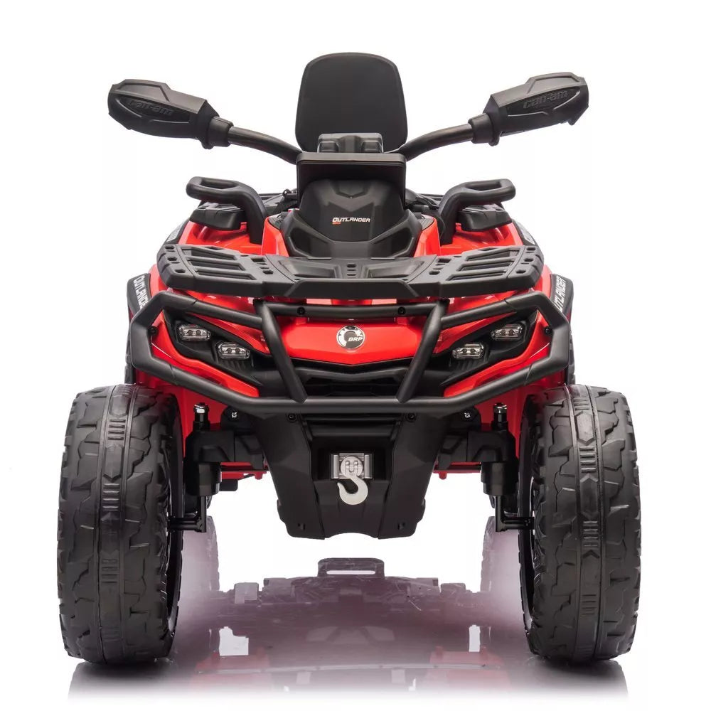 Elektrinis keturratis Can-Am Outlander 4×4 DK‑CA005 Raudonas