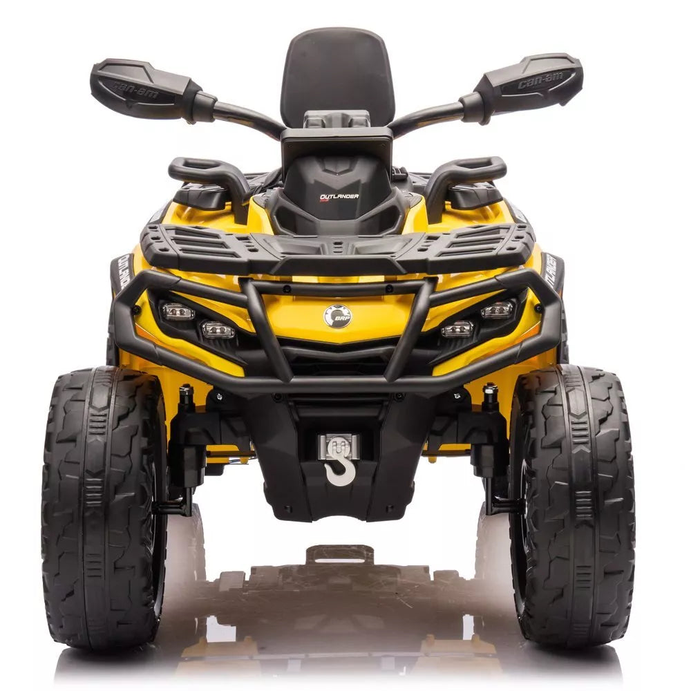 Elektrinis keturratis Can-Am Outlander 4×4 DK‑CA005 Geltonas