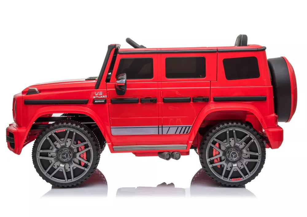 Elektrinis vaikiškas automobilis Mercedes G63 Raudonas BBH‑0003 EZ