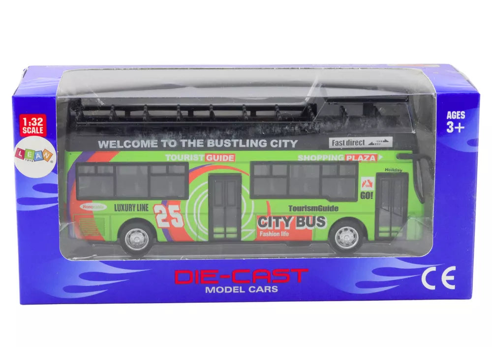 Turistinis dviaukštis autobusas su atidaromomis durimis