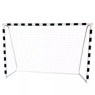 Dideli metaliniai treniruočių futbolo vartai 300×200×110 cm