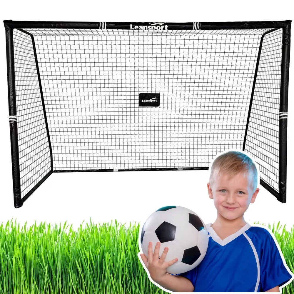 Nešiojami metaliniai futbolo vartai vaikams 300 × 200 cm