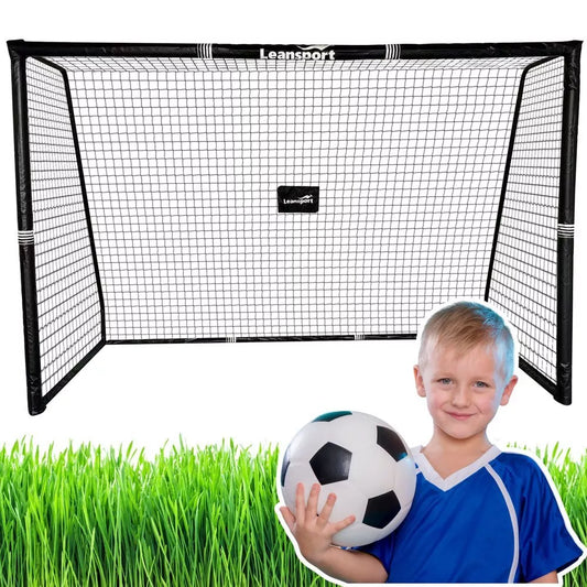 Nešiojami metaliniai futbolo vartai vaikams 180 × 120 cm