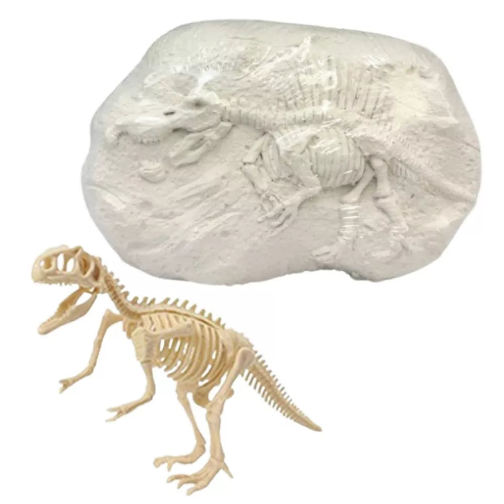 Mažojo paleontologo rinkinys – išsikask savo dinozauro skeletą iš gipso bloko