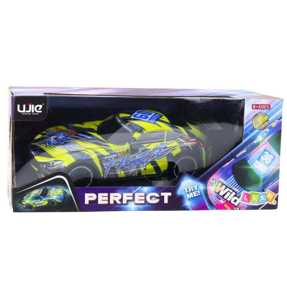 27MHz RC lenktyninis automobilis su LED