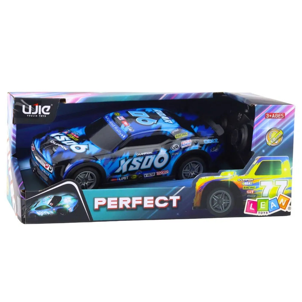 27MHz RC lenktyninis automobilis su LED