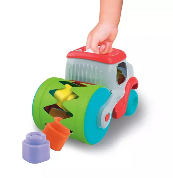 Clemmy Sensorinis Riedantis Rūšiuoklis – Roller Shape Sorter