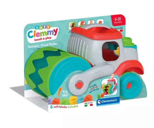 Clemmy Sensorinis Riedantis Rūšiuoklis – Roller Shape Sorter