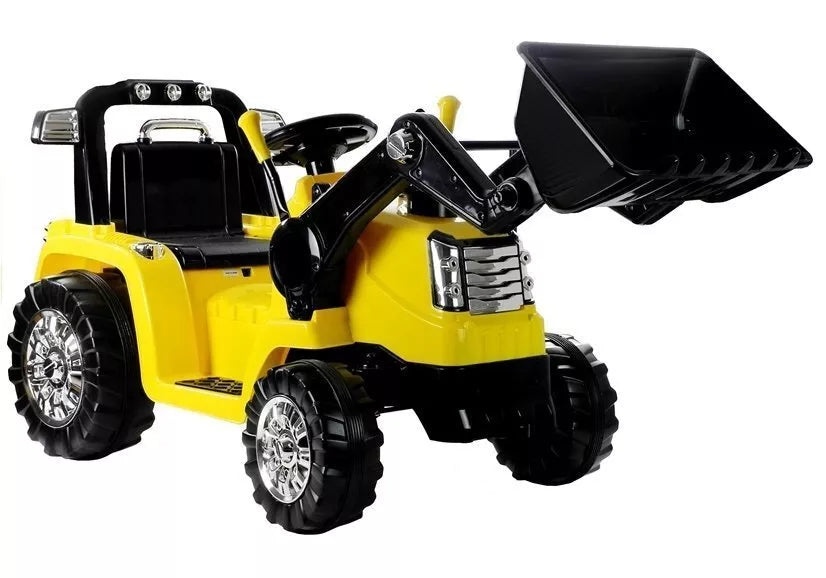 ZP1005 Yellow – elektrinis vaikiškas traktorius